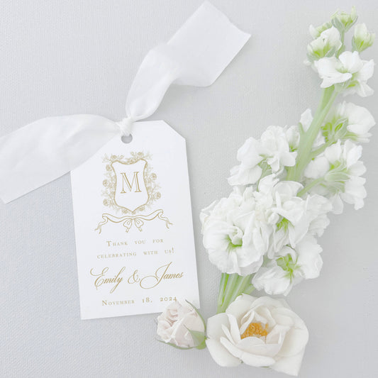 Wedding Favor Tag -Sofia