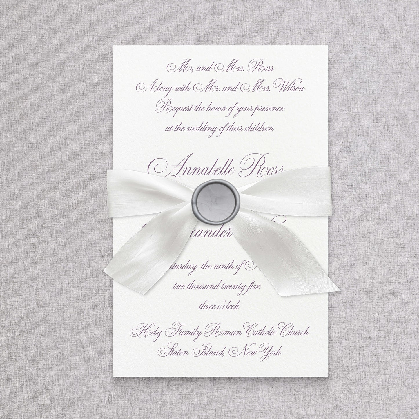 Elizabeth Silk Ribbon Knot
