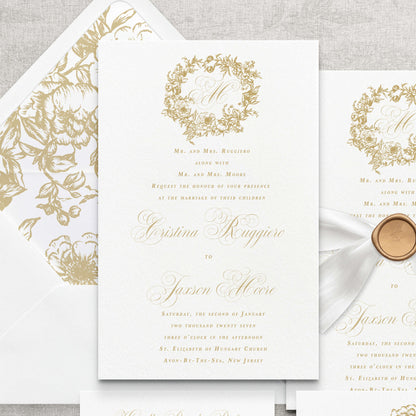 Fleur Wedding Invitation