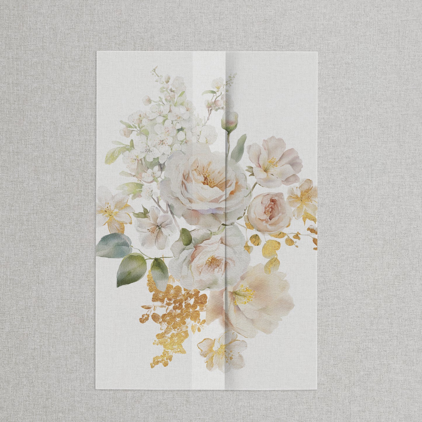 Venezia  Fine Art  Printed Vellum Wrap Jacket