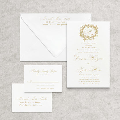 Fleur Wedding Invitation