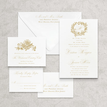 Fleur Wedding Invitation