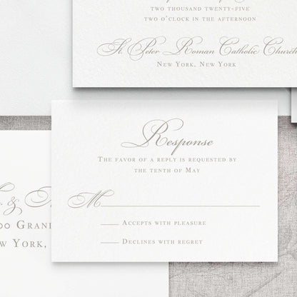 Milania Wedding Invitation