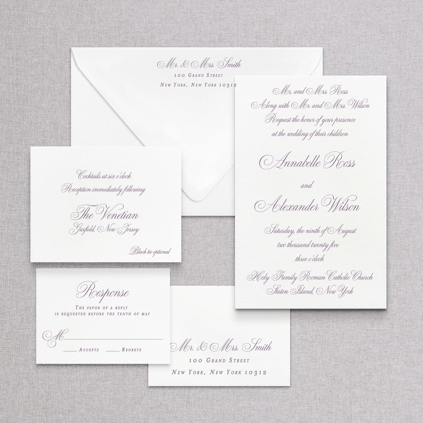 Elizabeth Wedding Invitation